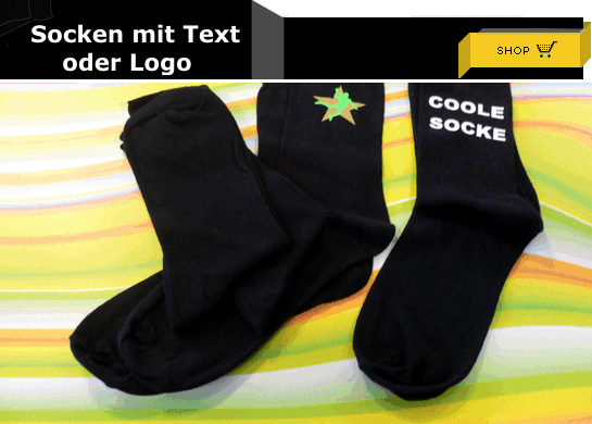 Socken Bedrucken