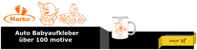 auto Babyaufkleber Bestellen